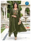 Pears By Kaya Mull Chanderi Anarkali Kurti Set 